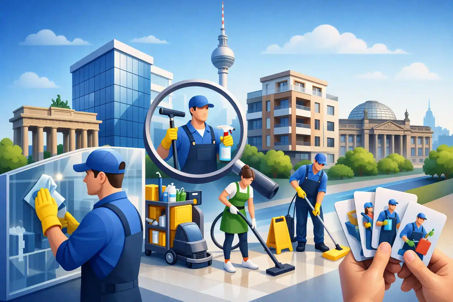 Reinigungsfirmen in Berlin richtig auswählen